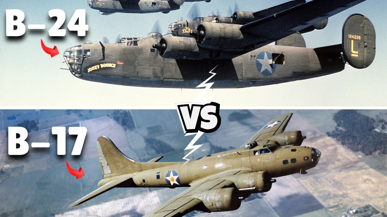 B 24 Liberator vs B 17 Flying Fortress — Who Really Won the Air War?
