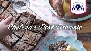 This fudgey, decadent brownie can be whipped up in no time at all.