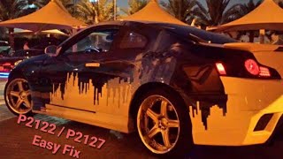 G35.... Shuts of after starting P2122 /P2127 Fix