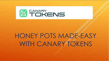 EASY HONEYPOTS USING CANARY TOKEN [Tuitorial]