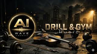 🤖 Aggressive Violin Cyber Drill – No Copyright | Intense Gym Workout Beats | AI Wave Music
