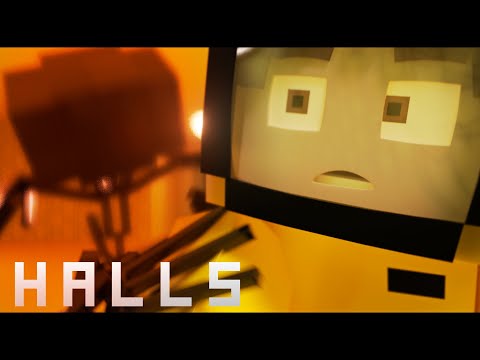 "H A L L S" Minecraft Music Video | (CANCELED)