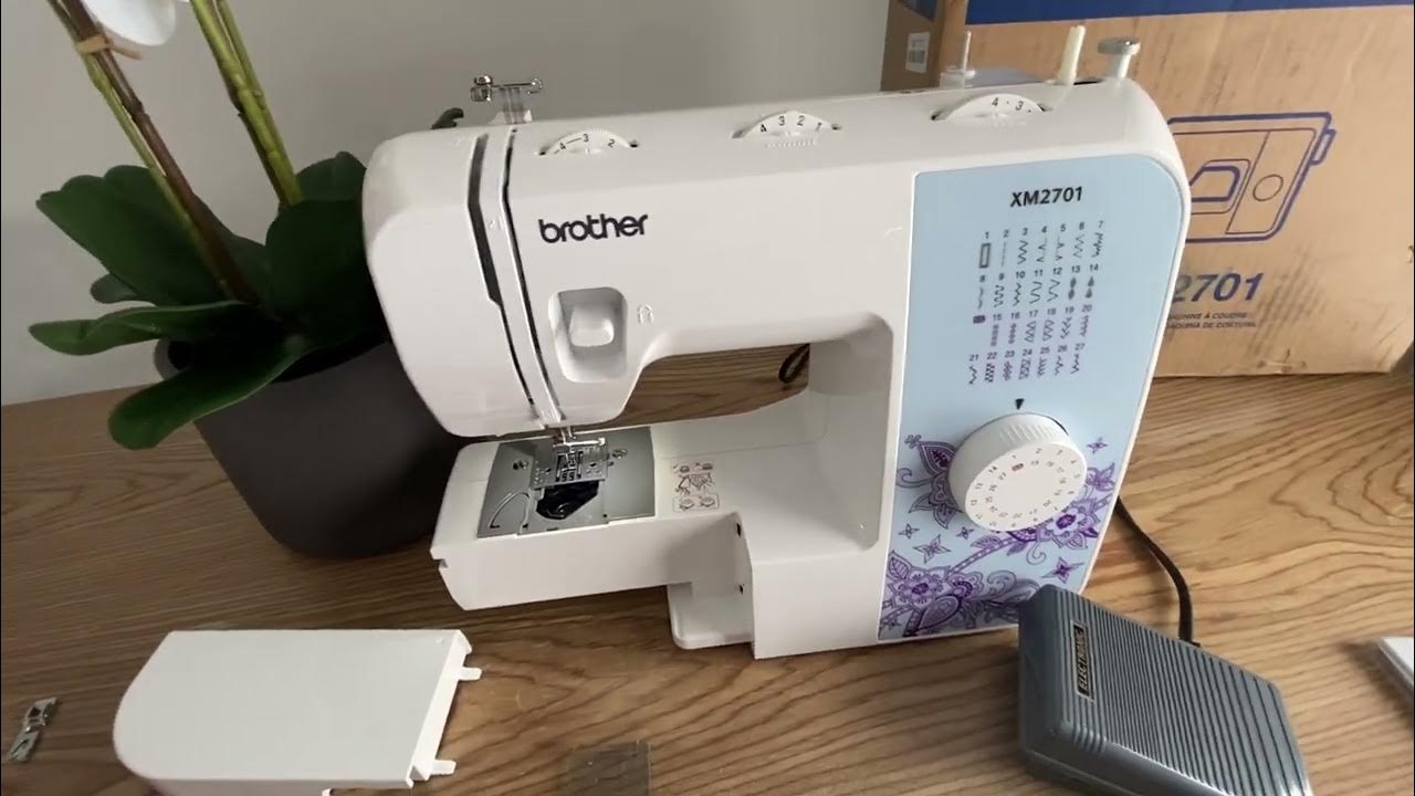 Brother XM2701 sewing machine walk around and unboxing YouTube