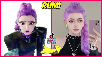 KPOP Demon Hunters in Real-Life TikTok Version ~ Guess KPOP Demon Hunters Dancing