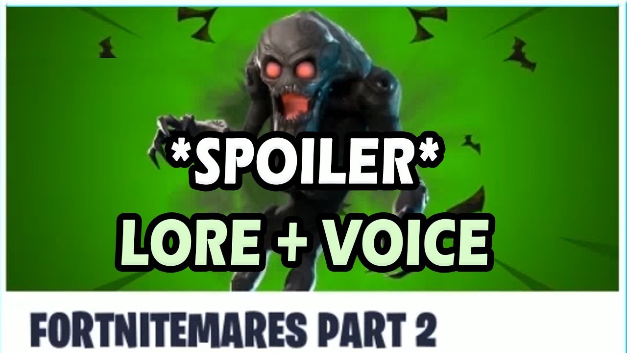 Spoiler Fortnite Lore Fortnitemates All Voice Acting Voicelines Fortnite Halloween Event Act 2 Youtube