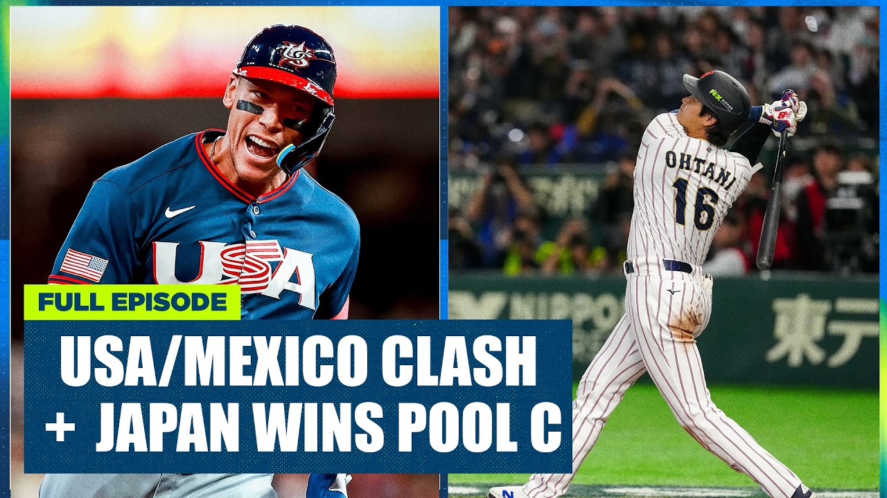 MLBオールスターVS侍ジャパン Historic USA vs Mexico Rivalry, Japan Clinches Tokyo Pool & DR