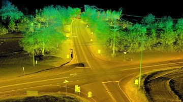 Mobile LiDAR Highway Project
