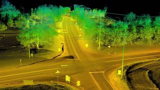 Mobile LiDAR Highway Project