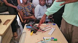 Practical Lab - Introductory Circuit Elements; LED, Breadboard, 2N2222A, & Power supply.