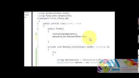 Csharp Tutorial 3  Password Protection using Textbox