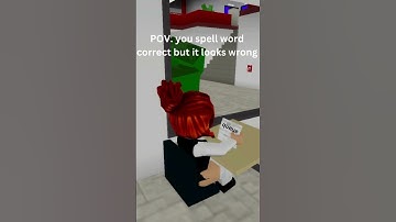pov. you spell word correct but it looks wrong  #roblox #brookhavenstory #robloxedit #shorts