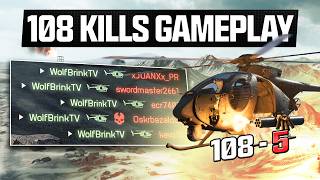 108 Kills On Firestorm With The Littlebird battlefield 6 Helicopter Gameplay