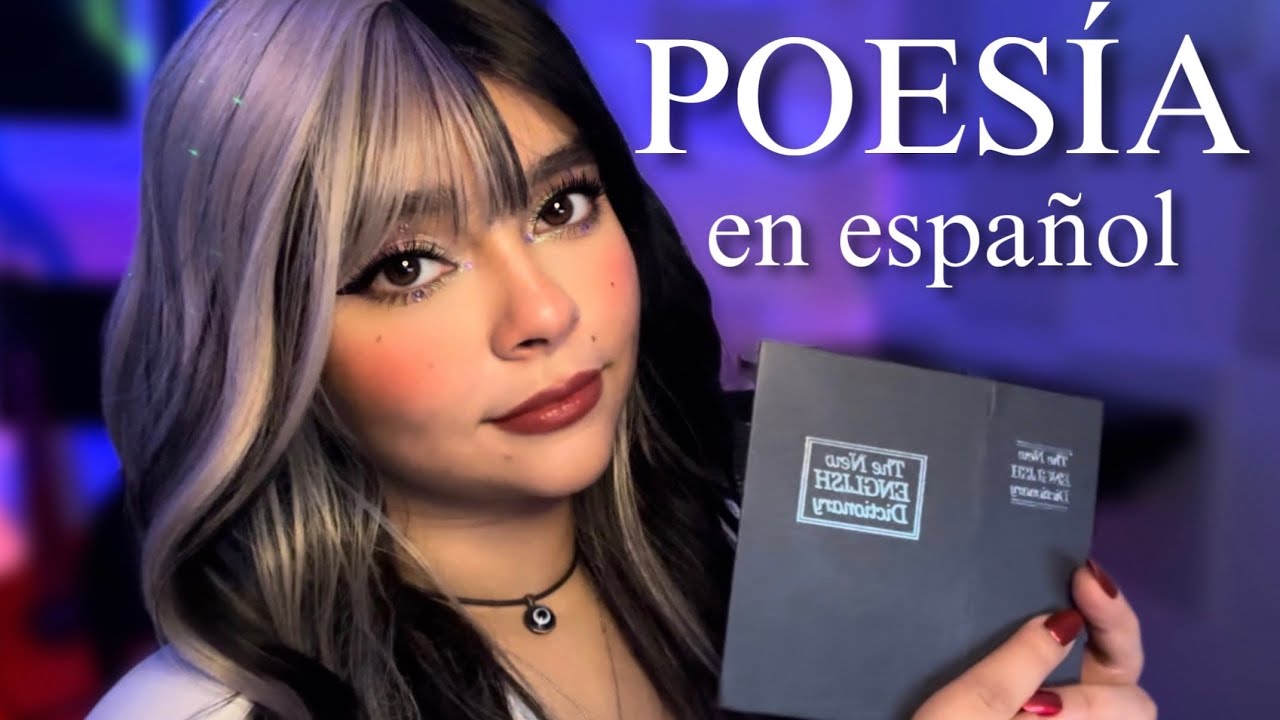 ASMR in Spanish | Leyendo Poesía Romántica 🌹 (Best Whispers to Fall Asleep)