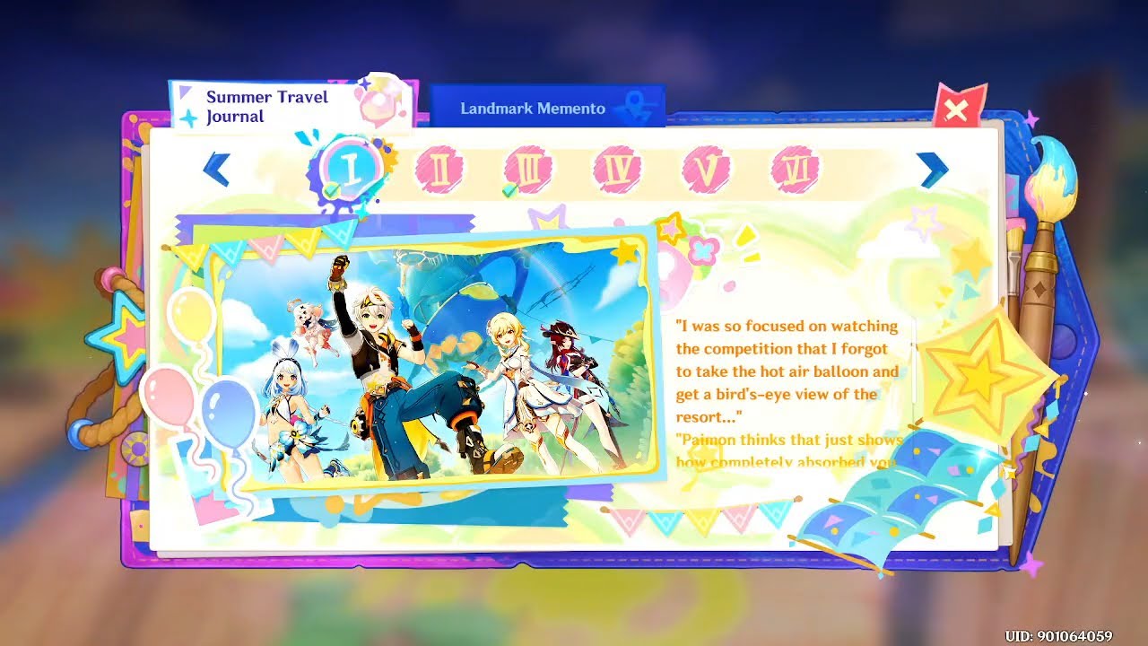 World Quest | Summer Journal I | The Word Is Your Canvas! Challenge Colorfall Cliffs | Natlan 5.8