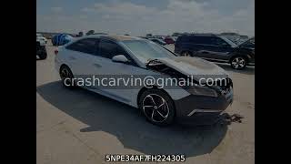 5NPE34AF7FH224305 Hyundai Sonata Sport 2015
