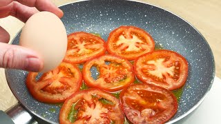 [Cheap and delicious] Tomato cheese omelet | Recipe transcription by viele Rezepte