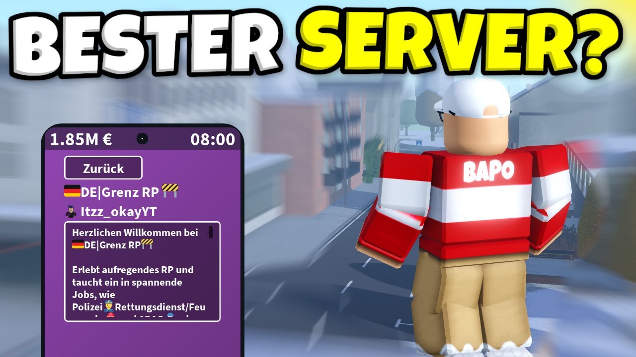 Der BESTE RP SERVER in Hamburg? (Ich teste ihn!)