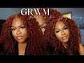 2-in-1 GRWM: This Color TOPS Burgundy At This Point! EASY 25 MINUTE Soft Glam Makeup | AMANDA HAIR