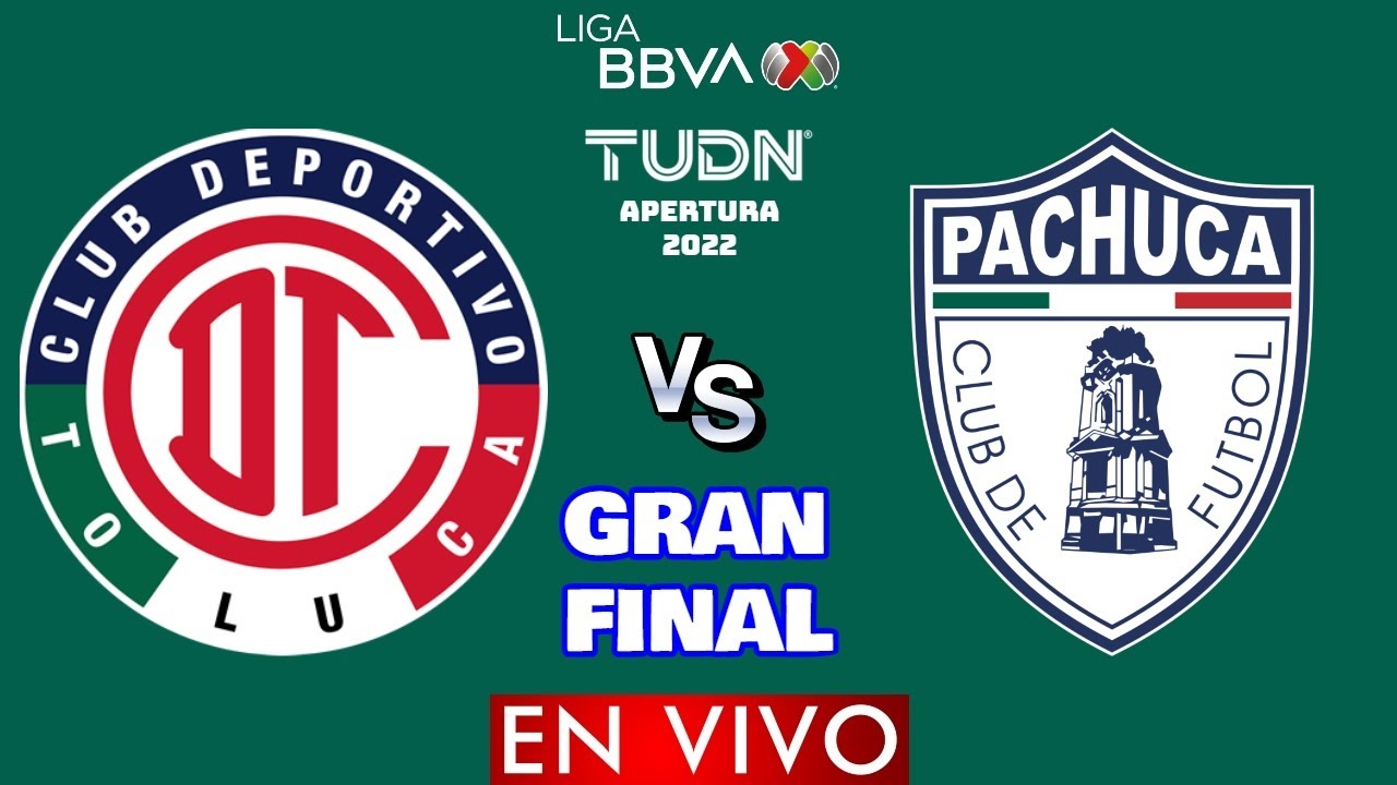Toluca vs Pachuca EN VIVO | Gran Final Ida Liga MX Apertura 2022 | PES ...