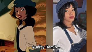 Atlantis The Lost Empire Characters Real life