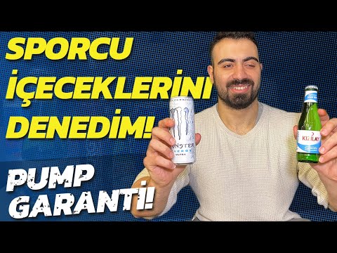 Marketteki SPORCU İçeceklerini İnceliyoruz! Maden Suyu ile PUMP