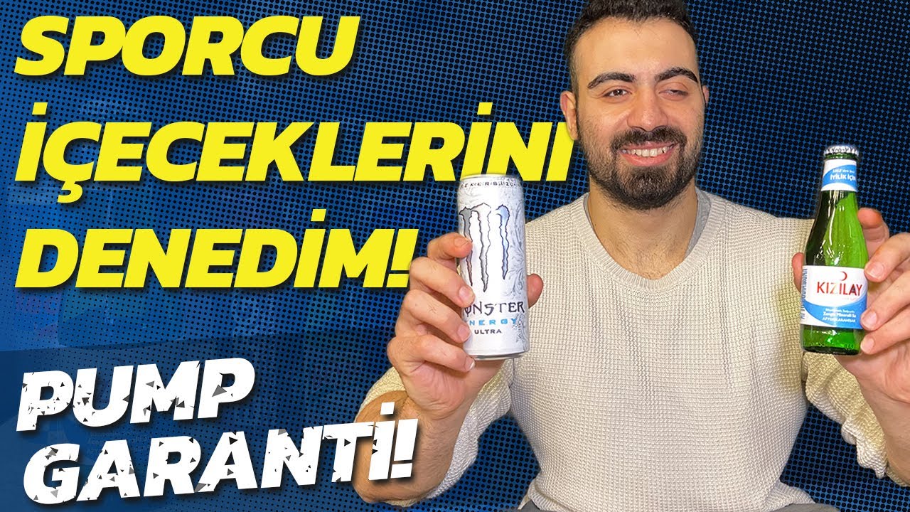 Marketteki SPORCU İçeceklerini İnceliyoruz! Maden Suyu ile PUMP