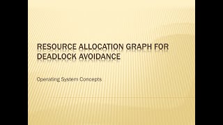 Resource Allocation Graph For Deadlock Avoidance | Unsafe State in Resource Allocation Graph