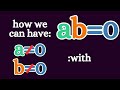 Zero divisors will change your view of arithmetic.