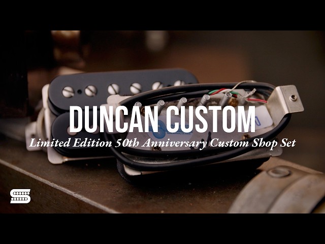 旧ワッシュバーン　ダンカン　カスタム Duncan Custom 50th Anniversary Custom Shop Set | Limited to 500