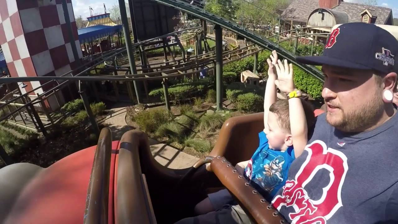 The Barnstormer On Ride Pov March 15 Magic Kingdom Park Walt Disney World Youtube