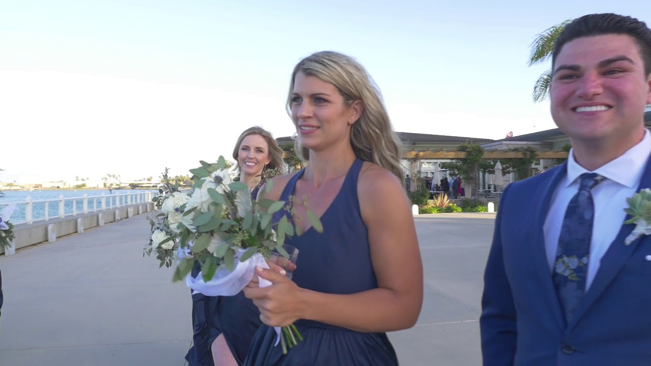Best Coronado community center wedding video