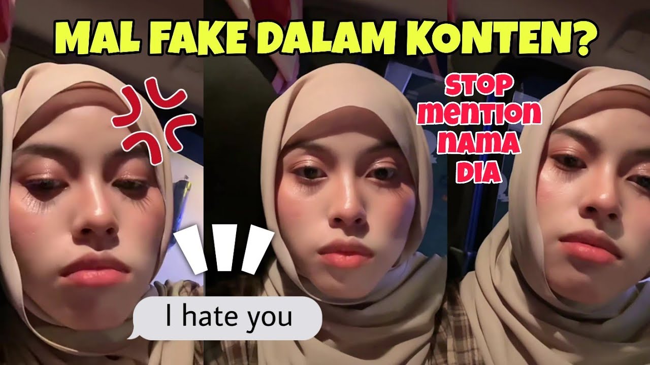 Aisyah cakap mal fake dalam konten, mal tak ikhlas dengan aisyah?