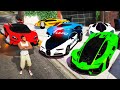 GTA 5 - Collecting LUXURY Cars from the FUTURE!
