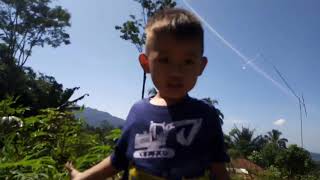 Pemandangan Desa Cihikeu, Bungbulang, Garut Nguner Daun Sampeu Dak