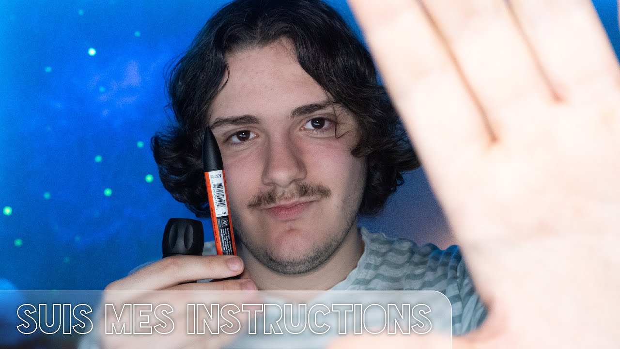 ASMR | Suis mes instructions, suis la lumière + plein de visuel 🖍️🔦