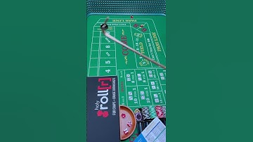 36 Dice Rolling Combinations with only four ways to roll a 9? #craps #casino #shorts #subscribe