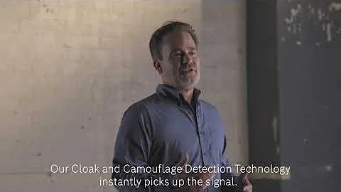 Bosch Security -  Bosch motion detectors - Cloak and camouflage detection technology