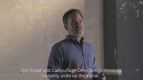 Bosch Security -  Bosch motion detectors - Cloak and camouflage detection technology