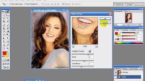 Filter Option use in adobe photoshop 7.0 by waqasnewmodern