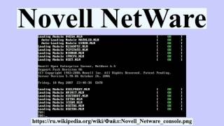 Novell NetWare screenshot 5