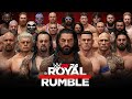 Wwe 2k24   30 man royal rumble match ps5