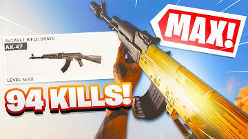 MAX LEVEL AK47.. 94 KILLS NUCLEAR GAMEPLAY! (NEW BEST AK-47 CLASS SETUP) - Black Ops Cold War