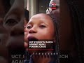 UCT students march against NSFAS funding crisis.