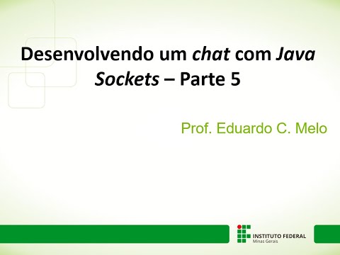 Desenvolvendo um chat com Java Sockets - parte 5