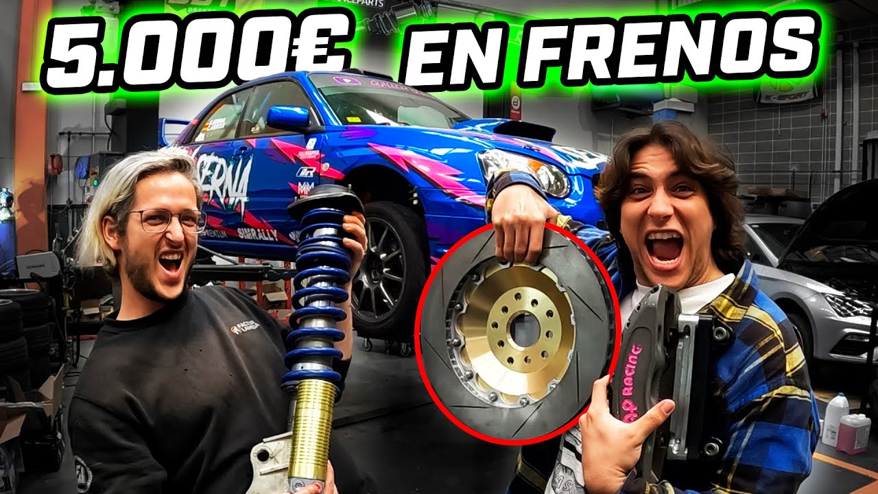 TERMINAMOS el KIT de ASFALTO 😱 NUEVOS FRENOS de COMPETICIÓN para el SUBARU de RALLYS