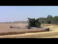 Wheat Harvest 2016:  400 bu John Deere S690 Combines