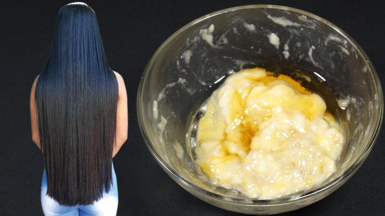 Insane Hair Growth Banana Hair Mask Soft Hair Hair Growth with