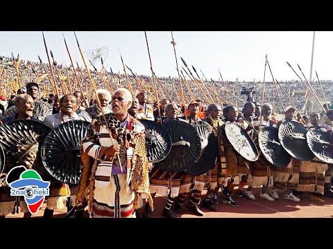 This Black Lion Warrior Dance Warns off the West to Keep their Bloody Hands of Ethiopia