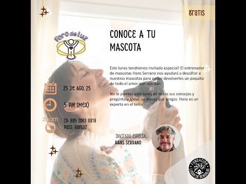 Miniatura de la charla: Conoce a tu mascota
