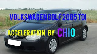 VW GOLF 2005 Acceleration By Chio